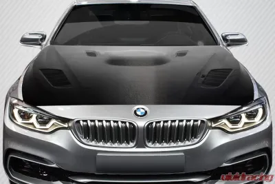 2012-2018 BMW 3 Series F30 / 2014-2020 4 Series F32 Carbon Creations DriTech Victory Hood - 1 Piece - 113997
