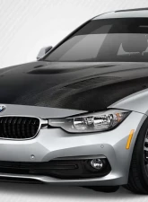 2012-2018 BMW 3 Series F30 / 2014-2020 4 Series F32 Carbon Creations DriTech Victory Hood - 1 Piece                                     - 113997 - Image 2