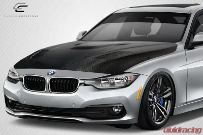 2012-2018 BMW 3 Series F30 / 2014-2020 4 Series F32 Carbon Creations DriTech Victory Hood - 1 Piece - 113997