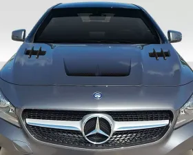 2014-2016 Mercedes CLA Class Duraflex Eros Version 1 Hood - 1 Piece