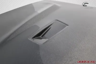 2015-2021 Mercedes C Class W205 Carbon Creations DriTech Black Series Look Hood - 1 Piece - 114008