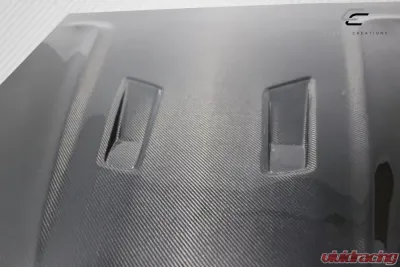 2015-2021 Mercedes C Class W205 Carbon Creations DriTech Black Series Look Hood - 1 Piece - 114008