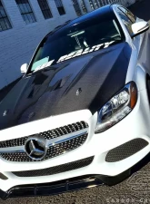2015-2021 Mercedes C Class W205 Carbon Creations DriTech Black Series Look Hood - 1 Piece                                     - 114008 - Image 4