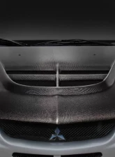 2003-2006 Mitsubishi Lancer Evolution 8 9 Carbon Creations DriTech VT-X Hood - 1 Piece                                     - 114016 - Image 2