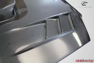 2004-2005 Subaru Impreza WRX STI Carbon Creations DriTech TS-1 Hood - 1 Piece - 114019