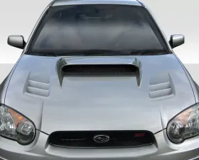 2004-2005 Subaru Impreza WRX STI Duraflex TS-1 Hood - 1 Piece