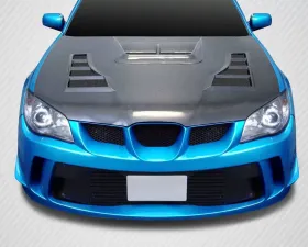 2006-2007 Subaru Impreza WRX STI Carbon Creations DriTech TS-1 Hood - 1 Piece