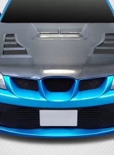 2006-2007 Subaru Impreza WRX STI Carbon Creations DriTech TS-1 Hood - 1 Piece                                     - 114021 - Image 7