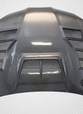 2006-2007 Subaru Impreza WRX STI Carbon Creations DriTech TS-1 Hood - 1 Piece                                     - 114021 - Image 2