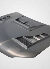 2006-2007 Subaru Impreza WRX STI Carbon Creations DriTech TS-1 Hood - 1 Piece                                     - 114021 - Image 5