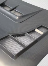 2006-2007 Subaru Impreza WRX STI Carbon Creations DriTech TS-1 Hood - 1 Piece                                     - 114021 - Image 6