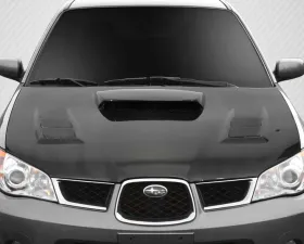 2006-2007 Subaru Impreza WRX STI Carbon Creations DriTech C-1 Hood - 1 Piece