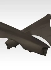 1993-2001 Subaru Impreza Duraflex 22B Look Front Fenders - 2 Piece                                     - 114064 - Image 8