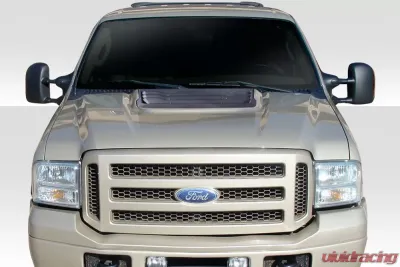 1999-2007 Ford Super Duty / 2000-2005 Ford Excursion Duraflex Raptor Look Hood - 1 Piece - 114068