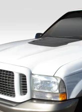 1999-2007 Ford Super Duty / 2000-2005 Ford Excursion Duraflex Raptor Look Hood - 1 Piece                                     - 114068 - Image 2