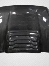 1999-2007 Ford Super Duty / 2000-2005 Ford Excursion Carbon Creations Raptor Look Hood - 1 Piece                                     - 114069 - Image 3