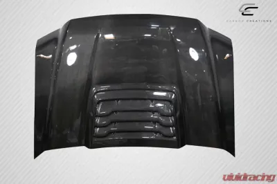 1999-2007 Ford Super Duty / 2000-2005 Ford Excursion Carbon Creations Raptor Look Hood - 1 Piece - 114069