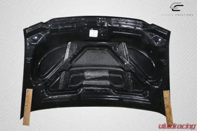 1999-2007 Ford Super Duty / 2000-2005 Ford Excursion Carbon Creations Raptor Look Hood - 1 Piece - 114069