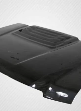1999-2007 Ford Super Duty / 2000-2005 Ford Excursion Carbon Creations Raptor Look Hood - 1 Piece                                     - 114069 - Image 8