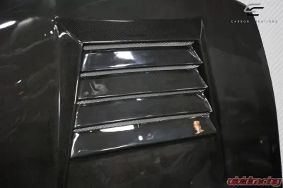 1995-1996 Nissan 240SX S14 Carbon Creations D-Spec Hood - 1 Piece - 114100