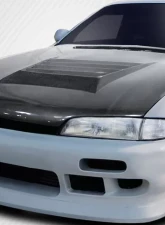 1995-1996 Nissan 240SX S14 Carbon Creations D-Spec Hood - 1 Piece                                     - 114100 - Image 2