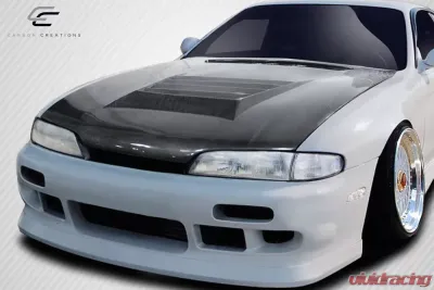 1995-1996 Nissan 240SX S14 Carbon Creations D-Spec Hood - 1 Piece - 114100
