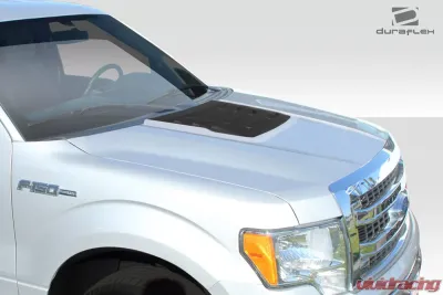 2009-2014 Ford F-150 Duraflex Raptor Look Hood - 1 Piece - 114101