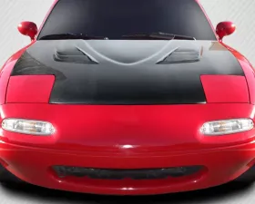 1990-1997 Mazda Miata Carbon Creations DriTech Venom Hood - 1 Piece