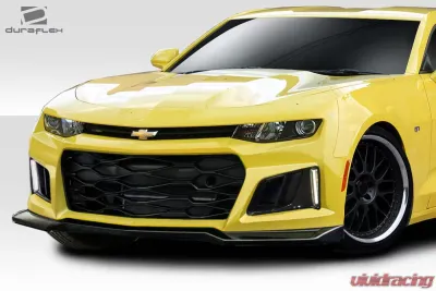 2016-2018 Chevrolet Camaro Duraflex ZL1 Look Front Bumper - 1 Piece - 114110