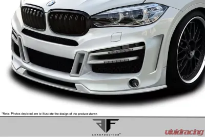 2015-2019 BMW X6 F16 / X6M F86 AF-1 Front Lip Splitter ( GFK ) - 1 Piece - 114153