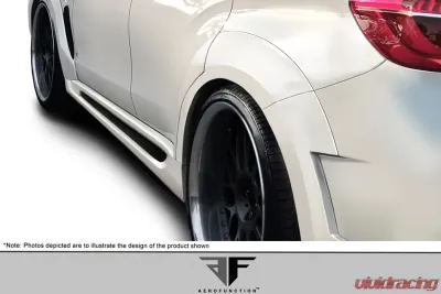 2015-2019 BMW X6 F16 / X6M F86 AF-1 Side Skirts ( PU-RIM ) - 2 Piece - 114154