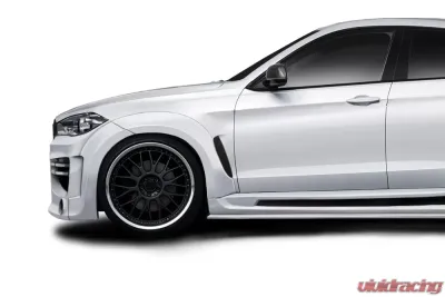 2015-2019 BMW X6 F16 / X6M F86 AF-1 Front Fender Flares ( PU-RIM ) - 4 Piece - 114157
