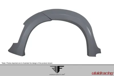 2015-2019 BMW X6 F16 / X6M F86 AF-1 Front Fender Flares ( PU-RIM ) - 4 Piece - 114157