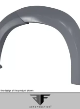 2015-2019 BMW X6 F16 / X6M F86 AF-1 Front Fender Flares ( PU-RIM ) - 4 Piece                                     - 114157 - Image 4