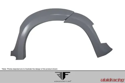 2015-2019 BMW X6 F16 / X6M F86 AF-1 Front Fender Flares ( PU-RIM ) - 4 Piece - 114157