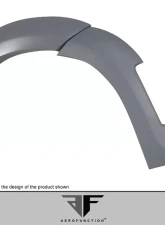2015-2019 BMW X6 F16 / X6M F86 AF-1 Front Fender Flares ( PU-RIM ) - 4 Piece                                     - 114157 - Image 6