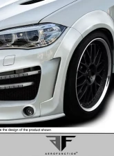 2015-2019 BMW X6 F16 / X6M F86 AF-1 Front Fender Flares ( PU-RIM ) - 4 Piece                                     - 114157 - Image 2