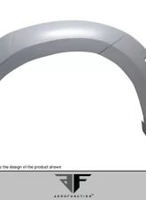 2015-2019 BMW X6 F16 / X6M F86 AF-1 Rear Fender Flares ( PU-RIM ) - 6 Piece                                     - 114158 - Image 11