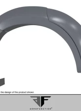 2015-2019 BMW X6 F16 / X6M F86 AF-1 Rear Fender Flares ( PU-RIM ) - 6 Piece                                     - 114158 - Image 4