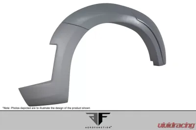 2015-2019 BMW X6 F16 / X6M F86 AF-1 Rear Fender Flares ( PU-RIM ) - 6 Piece - 114158