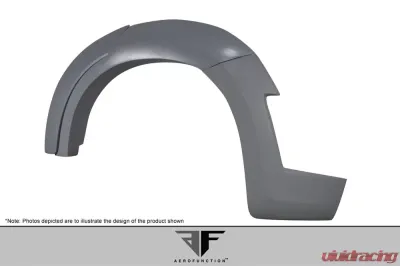 2015-2019 BMW X6 F16 / X6M F86 AF-1 Rear Fender Flares ( PU-RIM ) - 6 Piece - 114158