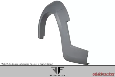 2015-2019 BMW X6 F16 / X6M F86 AF-1 Rear Fender Flares ( PU-RIM ) - 6 Piece - 114158