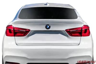 2015-2019 BMW X6 F16 / X6M F86 AF-1 Trunk Wing Spoiler ( GFK ) - 1 Piece - 114160