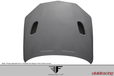 2015-2019 BMW X6 F16 / X6M F86 AF-1 Hood ( GFK ) - 1 Piece - 114161