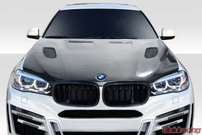 2015-2019 BMW X6 F16 / X6M F86 Carbon AF-1 Hood ( CFP ) - 1 Piece - 114162