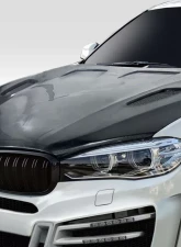 2015-2019 BMW X6 F16 / X6M F86 Carbon AF-1 Hood ( CFP ) - 1 Piece                                     - 114162 - Image 2