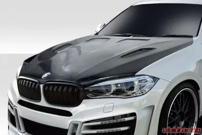 2015-2019 BMW X6 F16 / X6M F86 Carbon AF-1 Hood ( CFP ) - 1 Piece - 114162