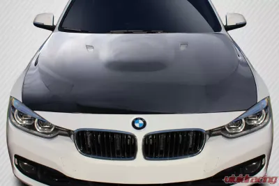 2012-2018 BMW 3 Series F30 / 2014-2020 4 Series F32 Carbon Creations M3 Style Hood - 1 Piece - 114206