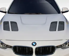 2012-2018 BMW 3 Series F30 / 2014-2020 4 Series F32 Duraflex GTR Hood - 1 Piece