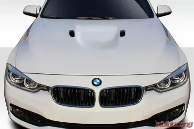 2012-2018 BMW 3 Series F30 / 2014-2020 4 Series F32 Duraflex M3 Look Hood - 1 Piece - 114208